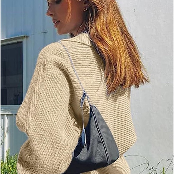 NWT CHYRII V Balloon Sleeve Sweater - Picture 3 of 14